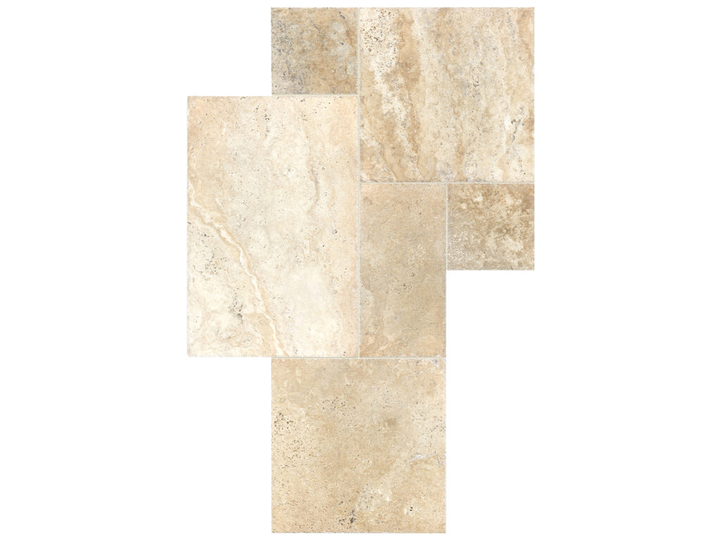 Brushed & Chiseled Cobble Stone Pattern Set